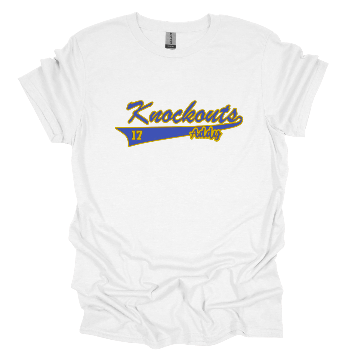 Adult Knockouts Script T-Shirt